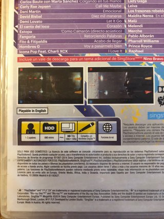 Singstar Mega Hits PS3 precintado