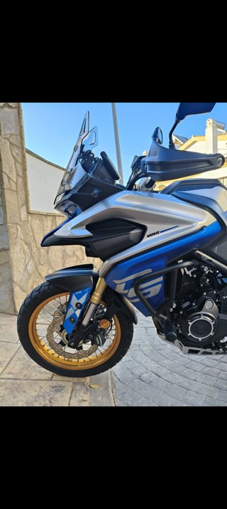 Voge 525 DSX Adventure Moto Azul/Gris