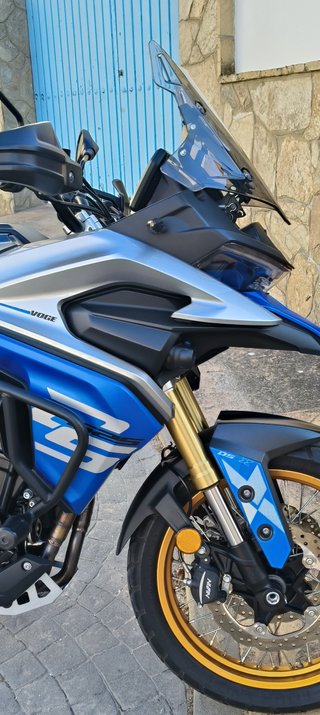 Voge 525 DSX Adventure Moto Azul/Gris