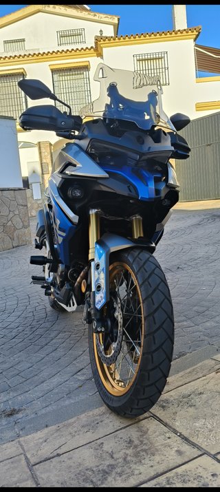 Voge 525 DSX Adventure Moto Azul/Gris