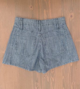Shorts denim pinzas Mango
