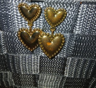 Joyería Corazón Colgante Dorado