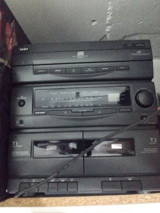 Equipo de sonido Saba CD/Radio/Cassette