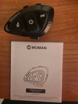 Intercomunicador Moman RiderSound-S