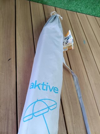 Aktive Sombrilla playa 8 varillas 200 cm arcoíris
