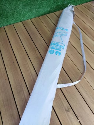 Aktive Sombrilla playa 8 varillas 200 cm arcoíris