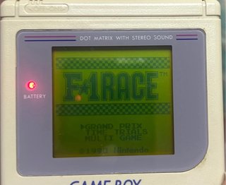 F-1 Race Juego Game Boy + Manual