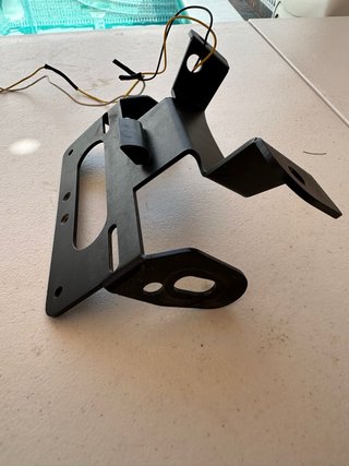 Portamatriculas corto Honda CBR650R