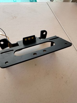 Portamatriculas corto Honda CBR650R