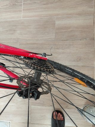 Bicicleta de Montaña Naranja