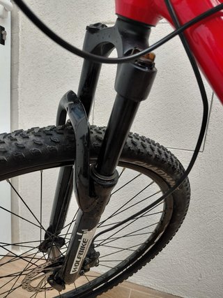 Bicicleta de Montaña Naranja