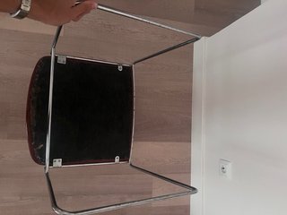 Sillas diseño apilables acero cromado set 4x280€