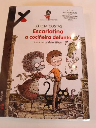Libro Escarlatina a cociñeira defunta