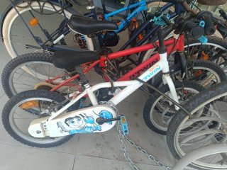 Bicicleta Btwin 100 Niños 16 Blanca