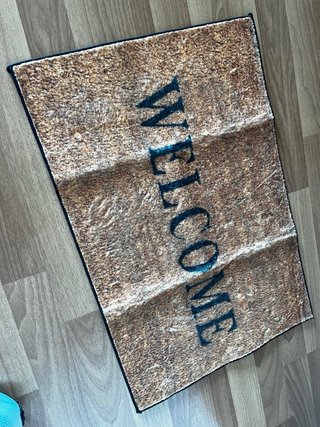Alfombra de entrada WELCOME