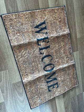 Alfombra de entrada WELCOME