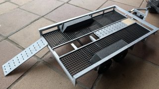 Remolque RC Plataforma Doble Eje