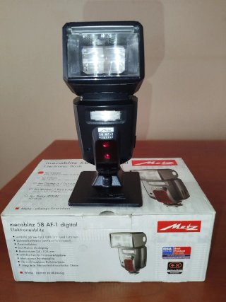 Canon EOS 40D + Lente + Accesorios + flash Metz