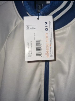 Chaqueta Ellesse Hombre Azul y Blanca