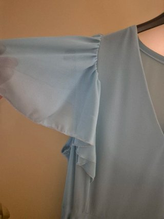 Vestito Rinascimento verde acqua