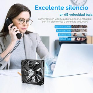 Ventilador USB ELUTENG 140mm 5V