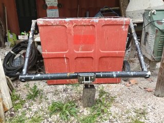 Cesta para grúa con enganche rápido