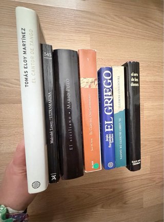 Lote libros novelas intriga, como nuevos