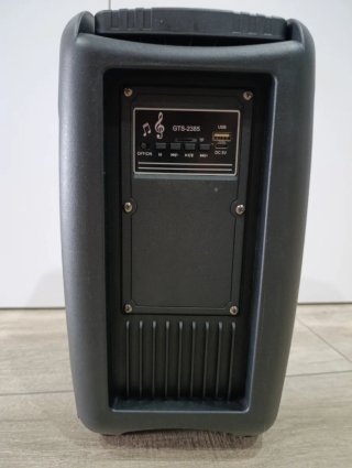 Altavoz Greatek Karaoke Portátil Negro
