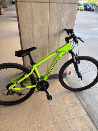 Mountain Bike Rockrider ST 100 27.5 Giallo Fluo