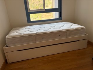 Cama nido madera blanca