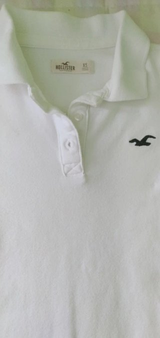 Camiseta Hollister Blanca