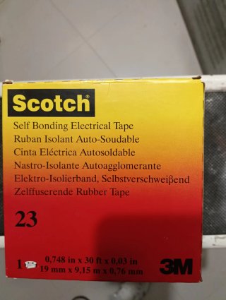 Cinta Scotch 23 vulcanizada