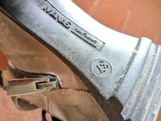 Botines de piel Manas