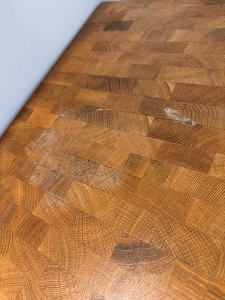 Isla de cocina IKEA madera y metal