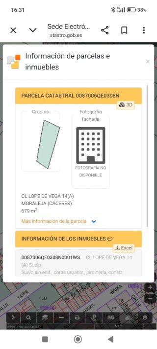 Se vende terreno en Moraleja
