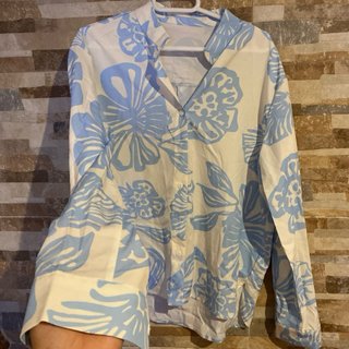 Conjunto floral azul y blanco | Talla XS | Nuevo