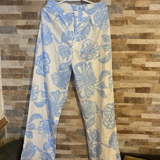Conjunto floral azul y blanco | Talla XS | Nuevo