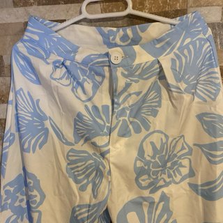 Conjunto floral azul y blanco | Talla XS | Nuevo