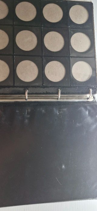 Album colección monedas