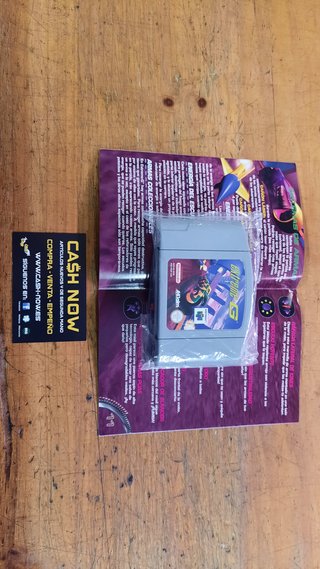 NINTENDO 64 EXTREME-G JUEGO CON MANUAL, SIN CAJA