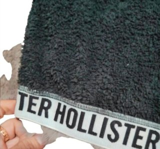 Top pelo Hollister gris talla m