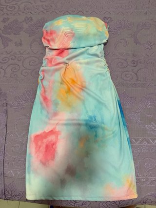 Vestitino tubino tie-dye