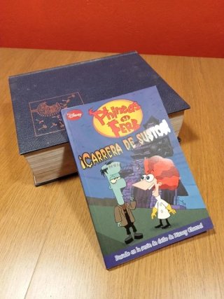 Pack de libros de Disney - "Phineas y Ferb"