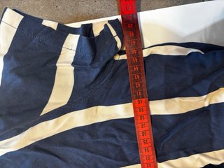 Camisa Bershka Rayas Azul y Blanco Talla XS