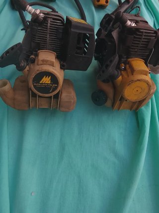4 Motores Desbrozadora Antiguos