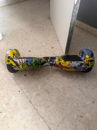 Hoverboard con diseño graffiti