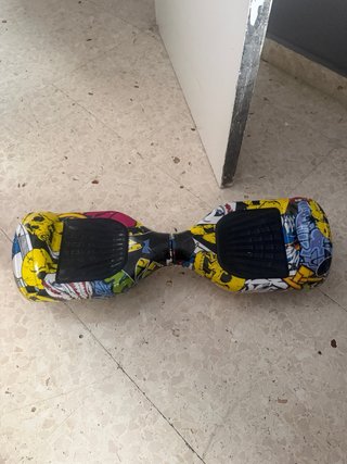 Hoverboard con diseño graffiti