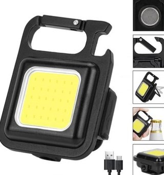 Llavero LED COB recargable
