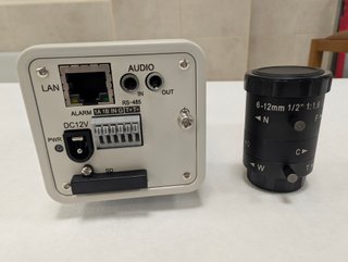 Lote 9 cámaras IP Hikvision 2MP PoE + objetivos