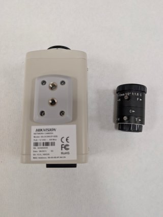 Lote 9 cámaras IP Hikvision 2MP PoE + objetivos